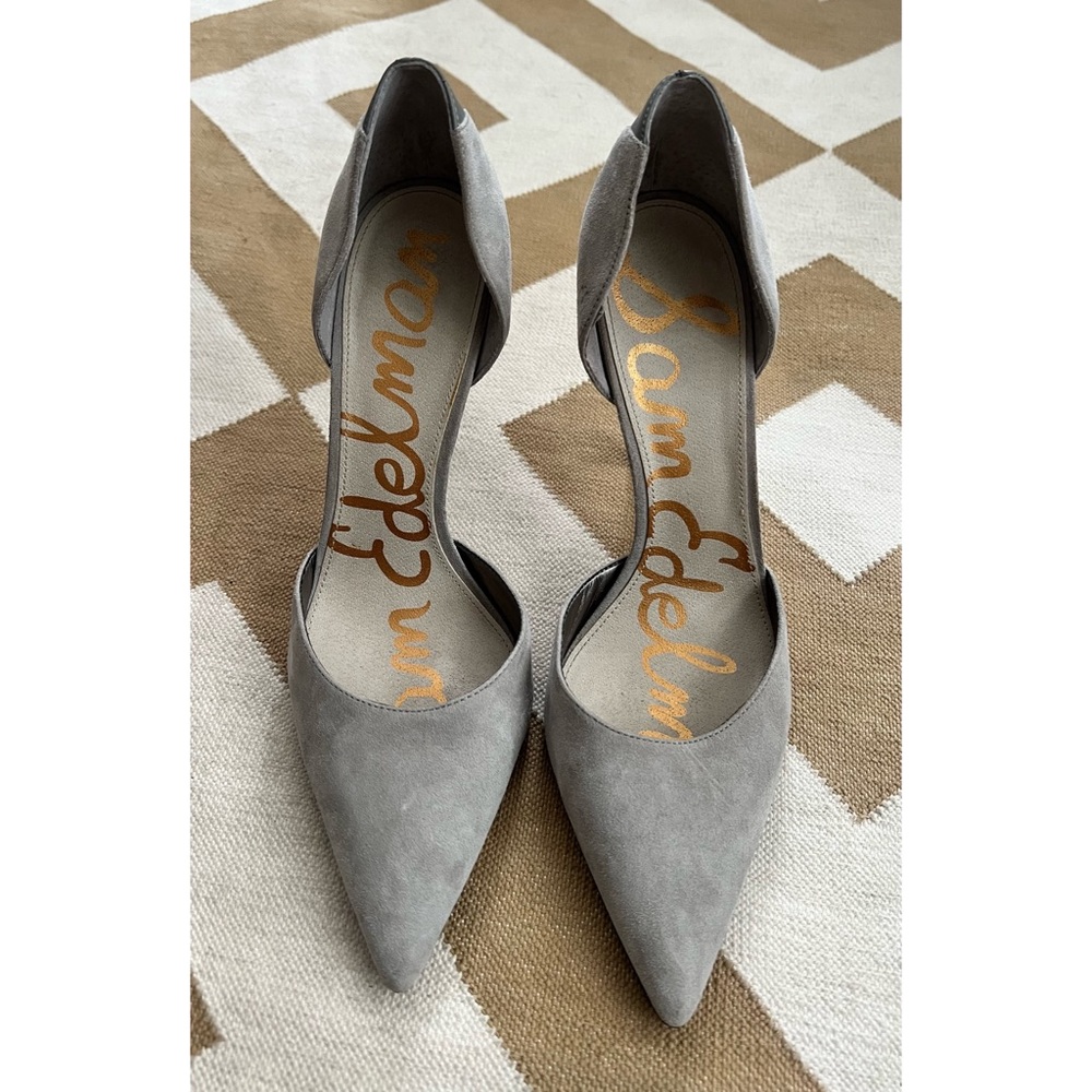 Sam Edelman Suede D’Orsay Pumps